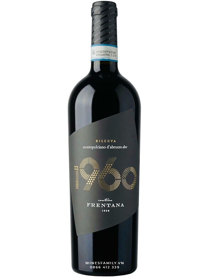 MONTEPULCIANO D’ABRUZZO DOC 1960 RISERVA MONTEPULCIANO D’ABRUZZO DOC 1960 RISERVA
