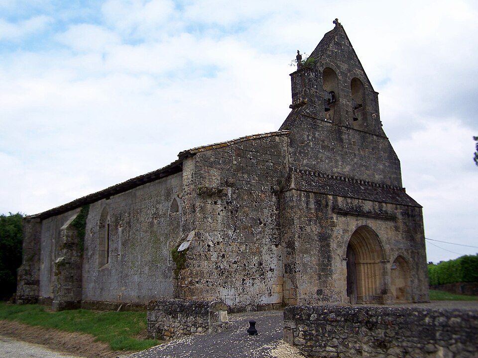 Nhà thờ Saint-Médard ở Montignac, Gironde – quê hương Château Lamothe-Vincent