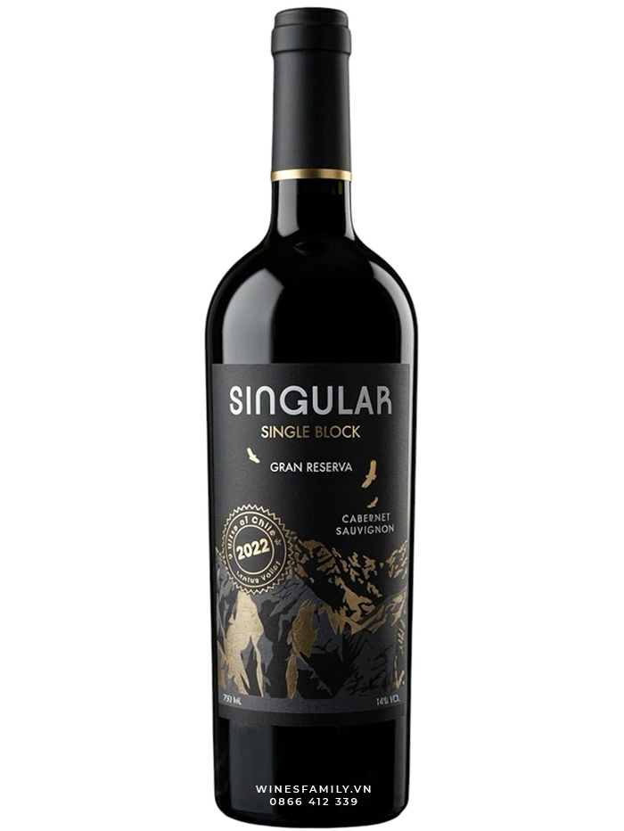 SINGULAR SINGLE BLOCK GRAN RESERVA CABERNET SAUVIGNON